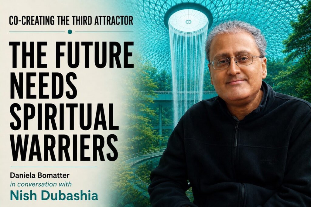 Cover of the conversation with Nish Dubashia