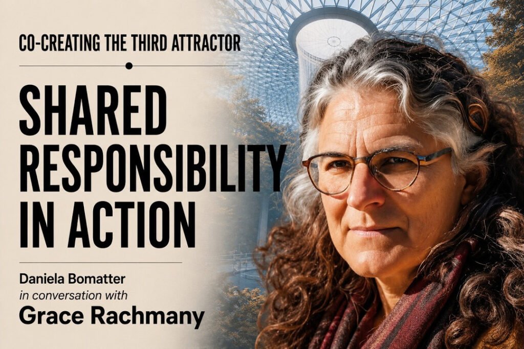 Cover of the conversation with Grace Rachmany