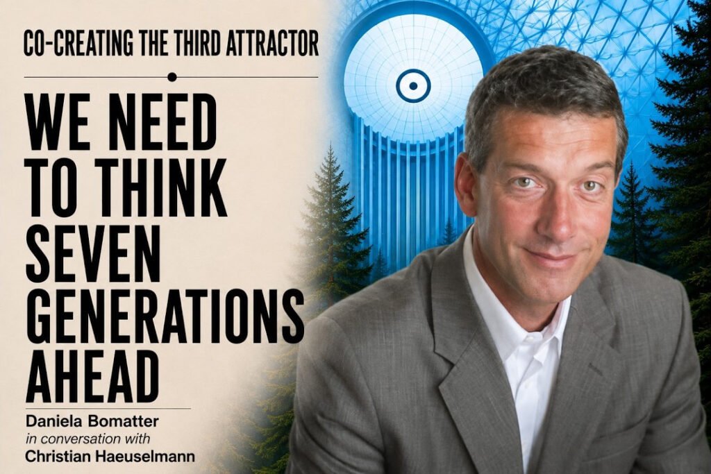 Cover of the conversation with Christian Haeuselmann