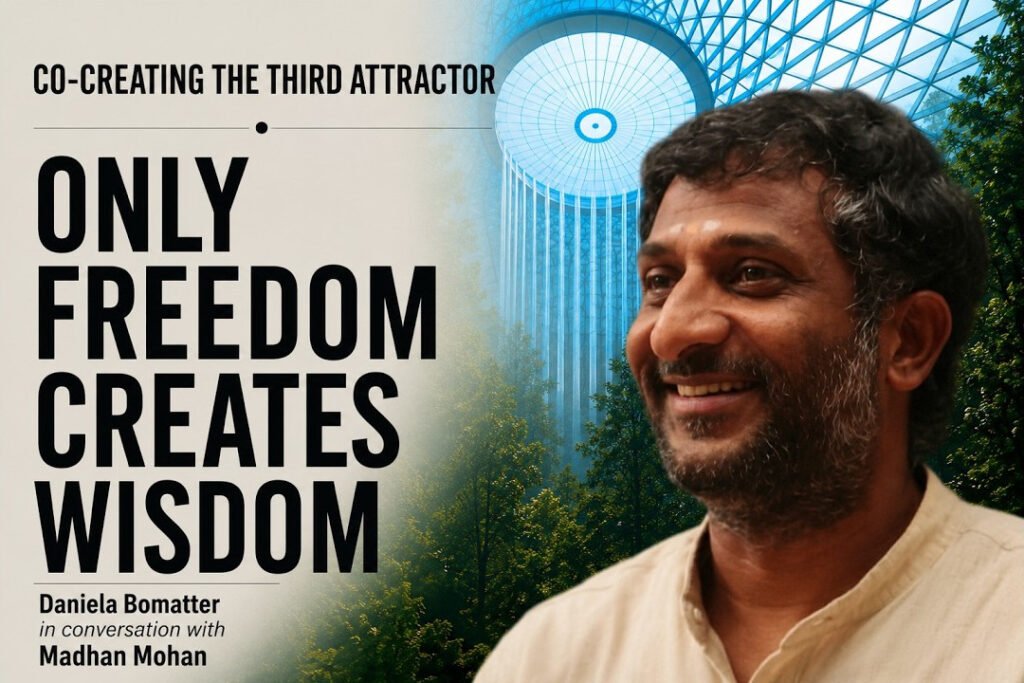 Cover of the conversation with Madhan Mohan