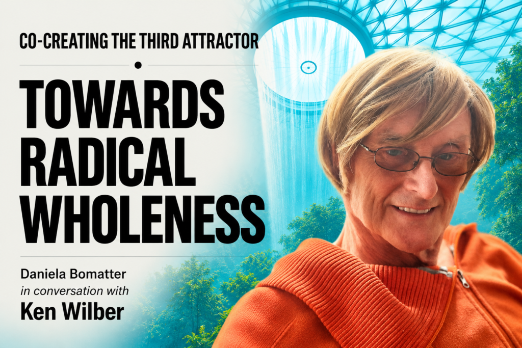 Cover of the conversation with Ken Wilber