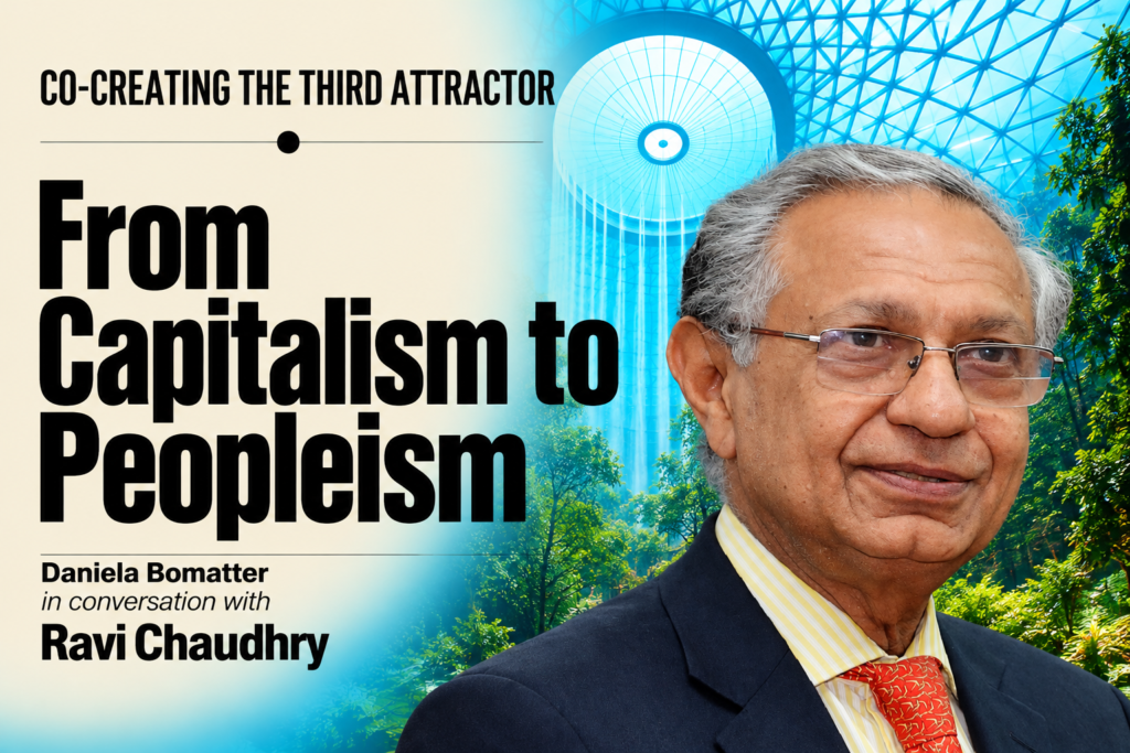 Cover of the conversation with Ravi Chaudhry